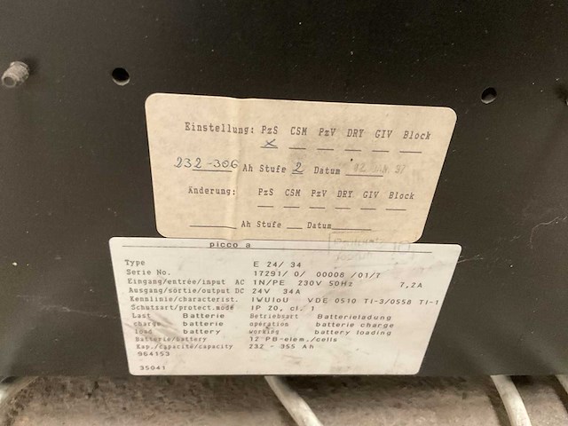 Hagen batterie e24/34 acculader - afbeelding 5 van  5