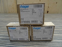 Hager - cfa540g - aardlekschakelaar - afbeelding 2 van  2