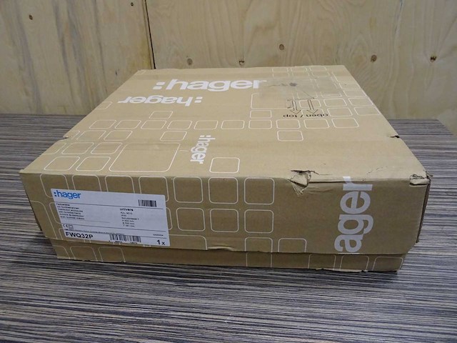 Hager - fwq32p - installatiekast - afbeelding 2 van  3