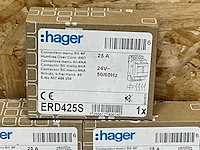 Hager magneetschakelaar 25a met handbed.4 maak geruisarm 24v ac 50/60hz (3x) - afbeelding 1 van  3