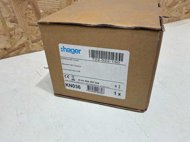 Hager tertio voedingsmodule 160 a 3 fasen - afbeelding 7 van  7