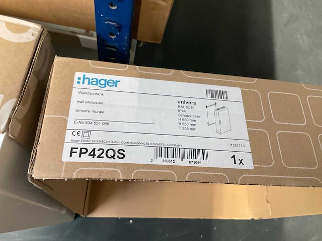 Hager univers wandkast - afbeelding 2 van  2