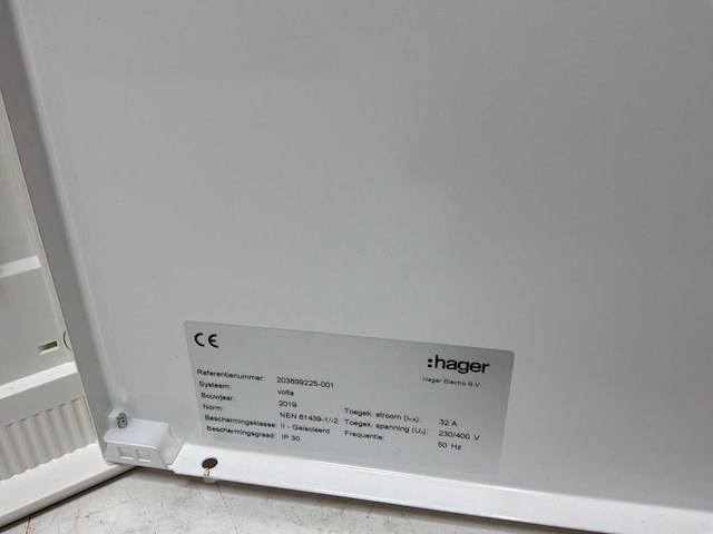 Hager va24cn opbouw verdeelkast (2x) - afbeelding 9 van  10