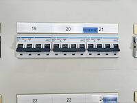 Hager verdeelinrichting kast, hager, fg26w, wit - afbeelding 3 van  33