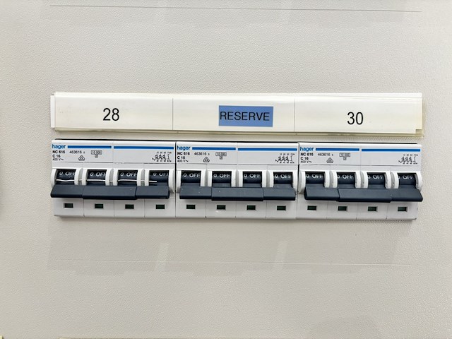 Hager verdeelinrichting kast, hager, fg26w, wit - afbeelding 6 van  33