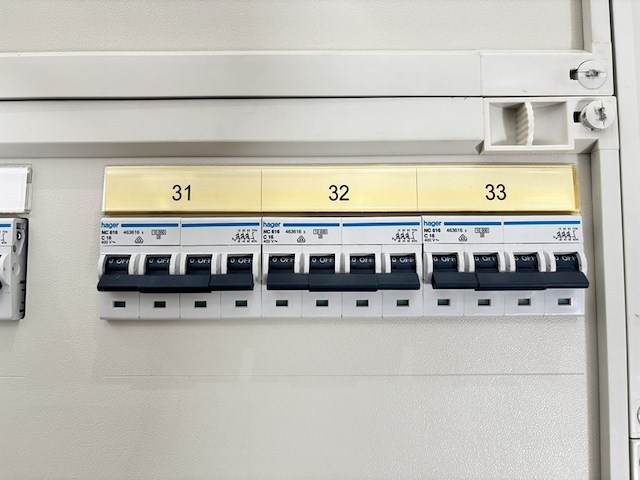 Hager verdeelinrichting kast, hager, fg26w, wit - afbeelding 7 van  33