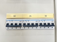 Hager verdeelinrichting kast, hager, fg26w, wit - afbeelding 8 van  33