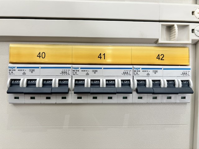 Hager verdeelinrichting kast, hager, fg26w, wit - afbeelding 10 van  33