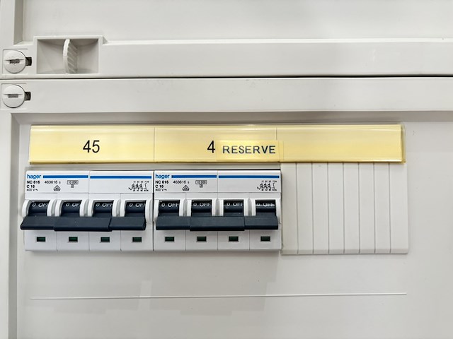 Hager verdeelinrichting kast, hager, fg26w, wit - afbeelding 13 van  33
