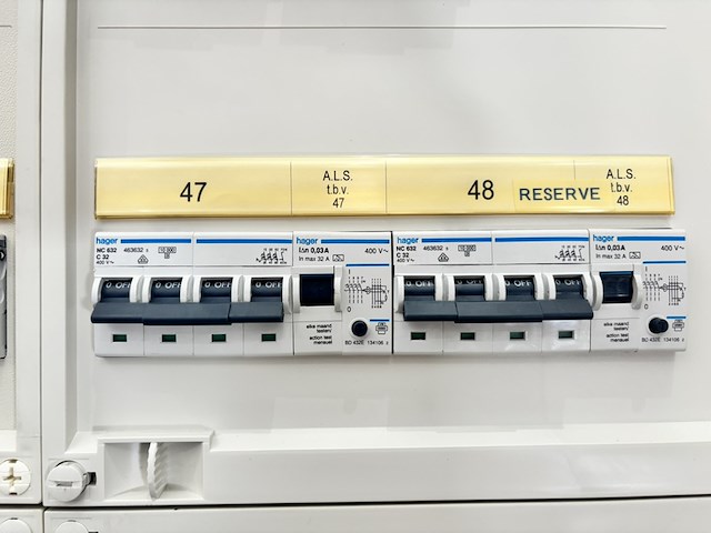 Hager verdeelinrichting kast, hager, fg26w, wit - afbeelding 14 van  33