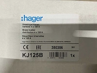 Hager verdelerklem 4-polig 125a (21x) - afbeelding 5 van  5