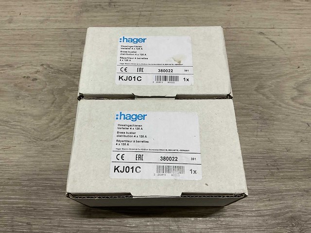 Hager verdelerklem 4-polig 125a (2x) - afbeelding 3 van  3