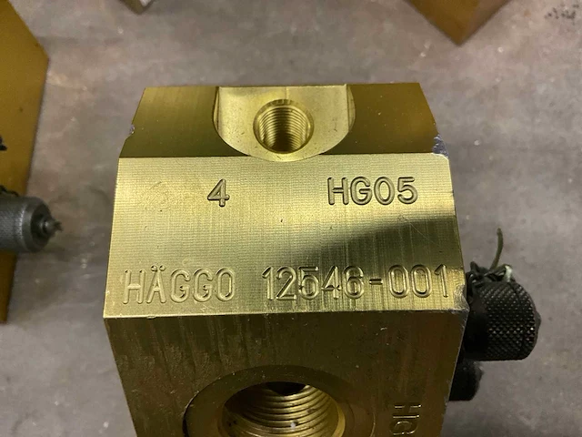 Häggo hg05 klepplaat hydraulische motor-pomp (5x) - afbeelding 5 van  6