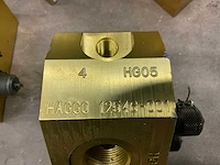 Häggo hg05 klepplaat hydraulische motor-pomp (5x) - afbeelding 4 van  5