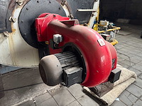 Hagomatic industriële stoomketel - v.v weishaupt rgms9/1-d gasbrander + kanaalwerk - afbeelding 3 van  9