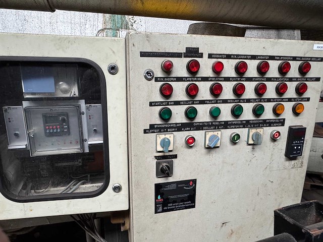 Hagomatic industriële stoomketel - v.v weishaupt rgms9/1-d gasbrander + kanaalwerk - afbeelding 6 van  9