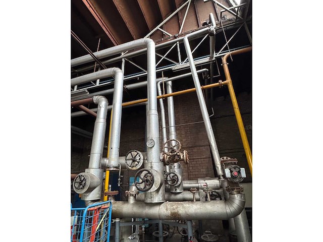 Hagomatic industriële stoomketel - v.v weishaupt rgms9/1-d gasbrander + kanaalwerk - afbeelding 7 van  9