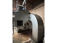Hagomatic industriële stoomketel - v.v weishaupt rgms9/1-d gasbrander + kanaalwerk - afbeelding 9 van  9