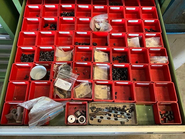 Hagro gereedschaps ladekast met inhoud - afbeelding 4 van  13