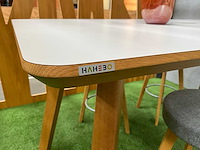 Hahebo bartafel 200x100x105cm + 4x barkruk - afbeelding 2 van  6