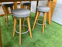 Hahebo bartafel 200x100x105cm + 4x barkruk - afbeelding 5 van  6