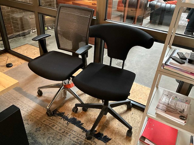 Hahebo bureaustoel (2x) - afbeelding 1 van  5