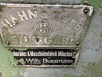 Hahn & kolb hydraulische pers - afbeelding 9 van  9