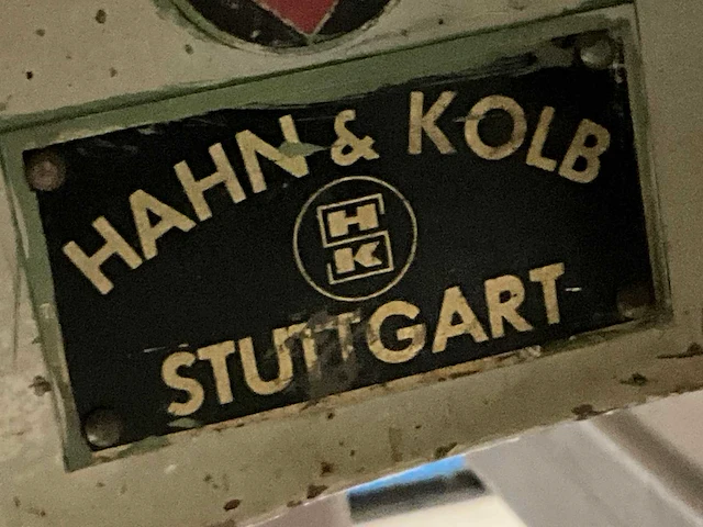 Hahn & kolb vlaktafel - afbeelding 1 van  1