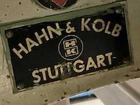Hahn & kolb vlaktafel