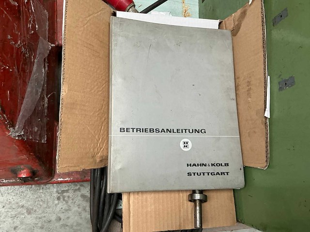 Hahn & kolb ws54 gereedschap slijpmachines - afbeelding 2 van  7