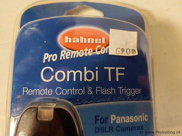 Hähnel pro remote control. combi tf. hotspot voor panasonic dslr camera's cb-18 - afbeelding 3 van  6
