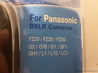 Hähnel pro remote control. combi tf. hotspot voor panasonic dslr camera's cb-18 - afbeelding 2 van  6