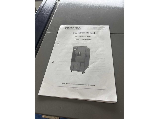 Haida - 2025 - hd-e702-100k40 - laboratorium klimaatkast - afbeelding 6 van  15