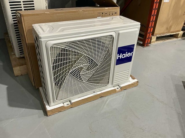 Haier 1u25yepfra-pre/ as25pbphra-pre airco buitenunit + binnenunit - afbeelding 1 van  8