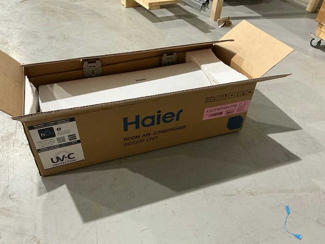 Haier 1u25yepfra-pre/ as25pbphra-pre airco buitenunit + binnenunit - afbeelding 5 van  8