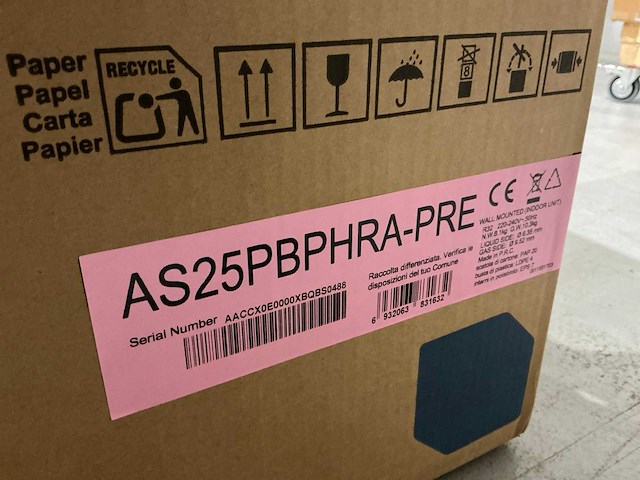 Haier 1u25yepfra-pre/ as25pbphra-pre airco buitenunit + binnenunit - afbeelding 8 van  8