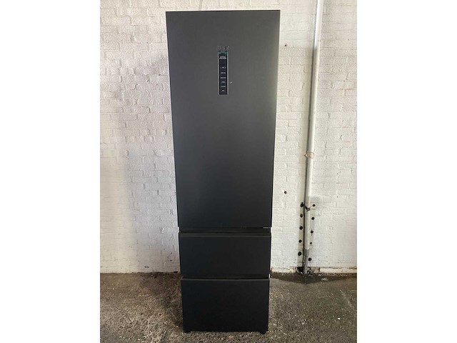 Haier 3d 60 serie 5 htw5620dnpt vrijstaand 414 l zwart - afbeelding 1 van  6