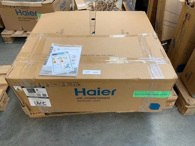 Haier ab125s2sr1fa(h) airconditioning binnen unit - afbeelding 2 van  5