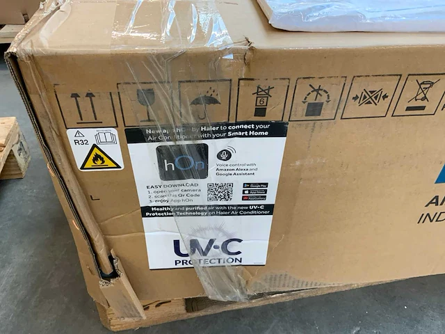Haier ab125s2sr1fa(h) airconditioning binnen unit - afbeelding 1 van  5