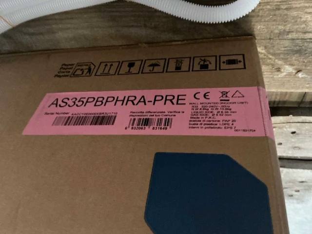 Haier as35pbphra-pre airconditioning binnenunit - afbeelding 2 van  2