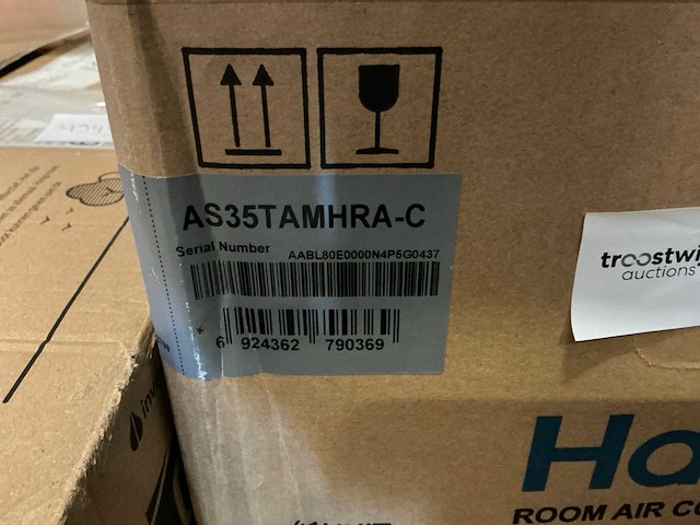 Haier as35tamhra -c wandmodel airconditioner binnenunit - afbeelding 2 van  3