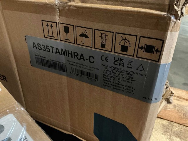 Haier as35tamhra -c wandmodel airconditioner binnenunit - afbeelding 3 van  3