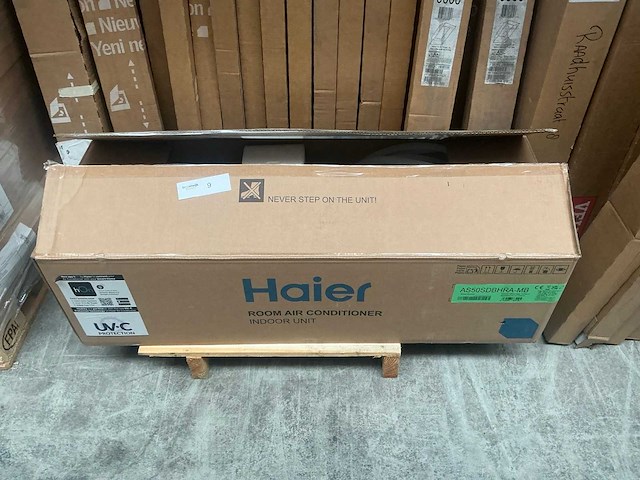 Haier as50sdbhra-mb airconditioning binnenunit - afbeelding 2 van  3