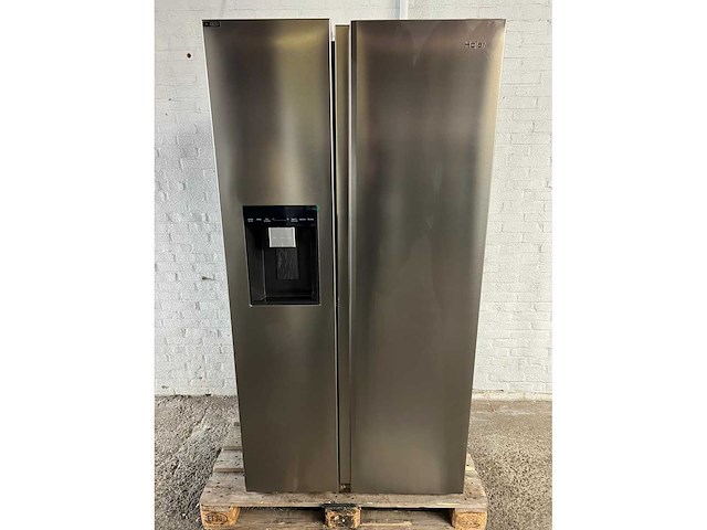 Haier hsw79f18cimm vrijstaand 601 l roestvrijstaal - afbeelding 1 van  4