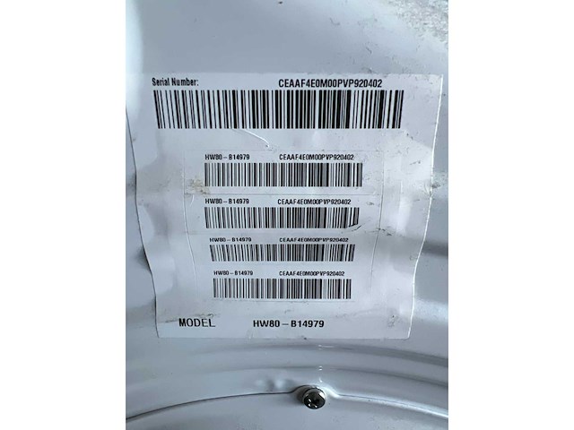 Haier hw80-b14979 wasmachine | comfee koelkast rcd115dk2 - afbeelding 5 van  6