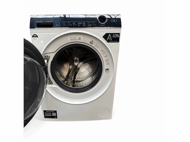 Haier hw90bd14979eugdf i-pro 7 wasmachine voorlader 9 kg 1400 rpm 65 db automatisch doseren - afbeelding 7 van  7