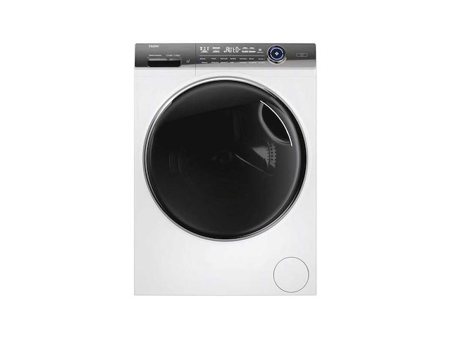 Haier i-pro series 7 plus hw90-bd14979eu1 wasmachine voorlader 9 kg 1400 rpm wit duits display - afbeelding 1 van  4