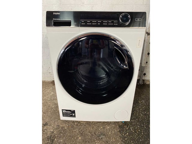 Haier i-pro series 7 plus hw90-bd14979eu1 wasmachine voorlader 9 kg 1400 rpm wit duits display - afbeelding 2 van  7