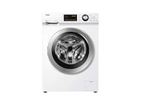 Haier serie 636 hw70-bp14636n wasmachine voorlader 7 kg 1400 rpm wit duits display - afbeelding 1 van  6