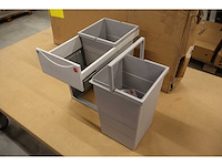 Hailo - as tandem 15/15/d - - inbouw-afvalscheidingssysteem - afbeelding 6 van  6